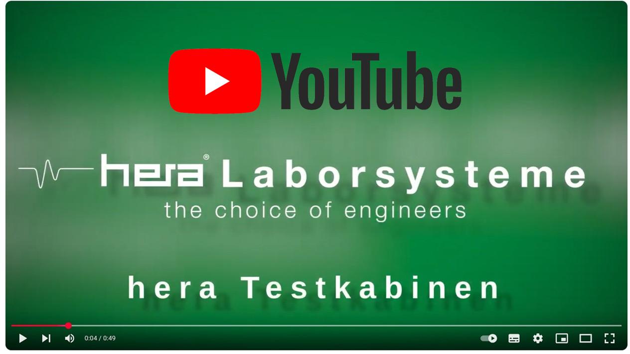 Testkabine YouTube Video